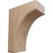Ekena Millwork 3 1/2"W x 6"D x 8"H Clarksville Bracket, Mahogany BKTW04X06X08CVGM - alternate 1
